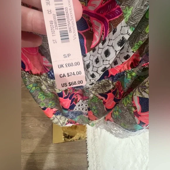 NWT VS Satin Romper - Picture 3 of 3